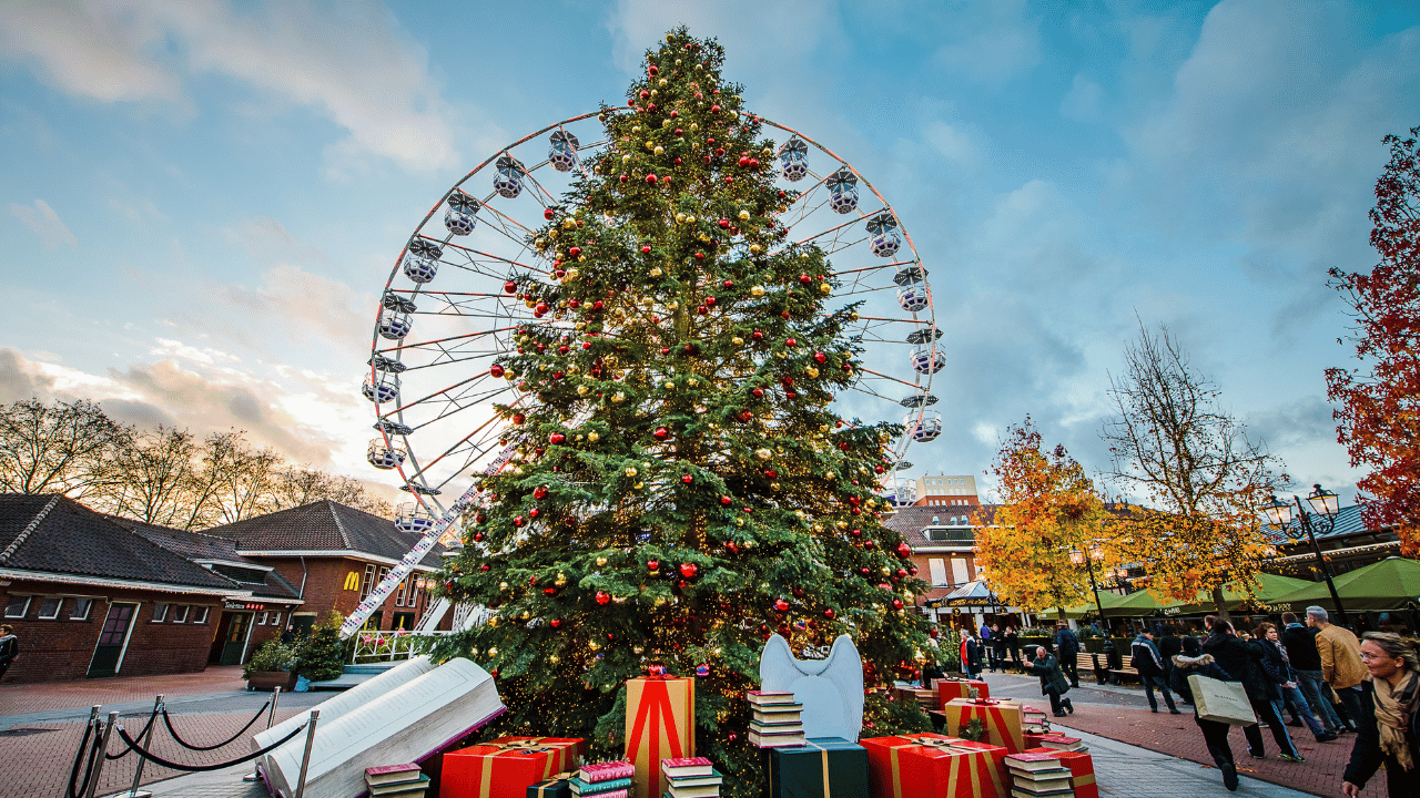 Reuzenrad bij Designer Outlet Roermonf