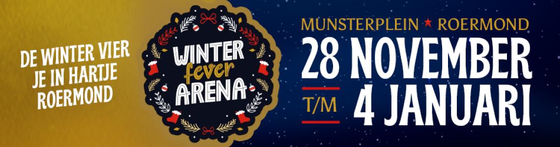 Banner voor de Winter Fever Arena